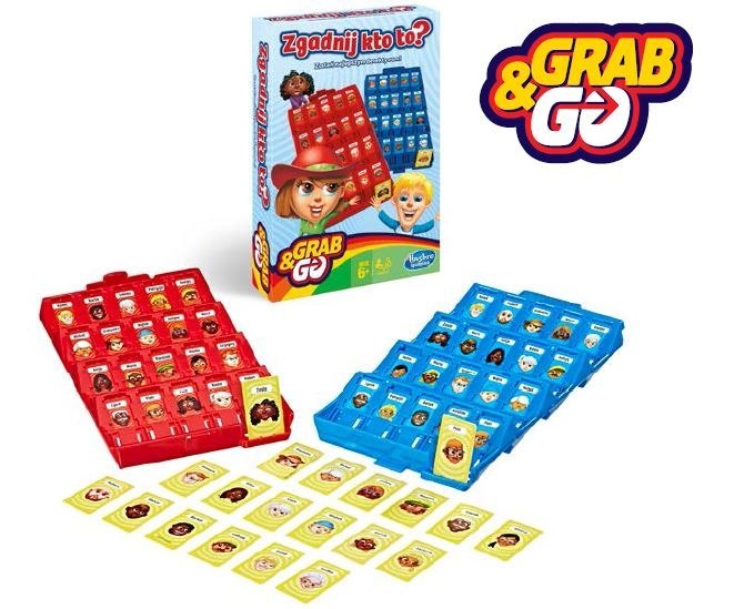 HASBRO-SPIEL GUESS WHO TRAGBARES B1204 PUD6